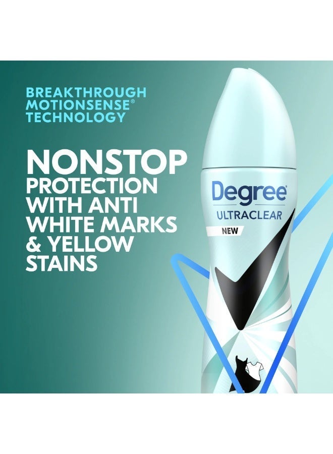 Degree Women MotionSense Antiperspirant Dry Spray – Pure Rain (107 g) - Image 3
